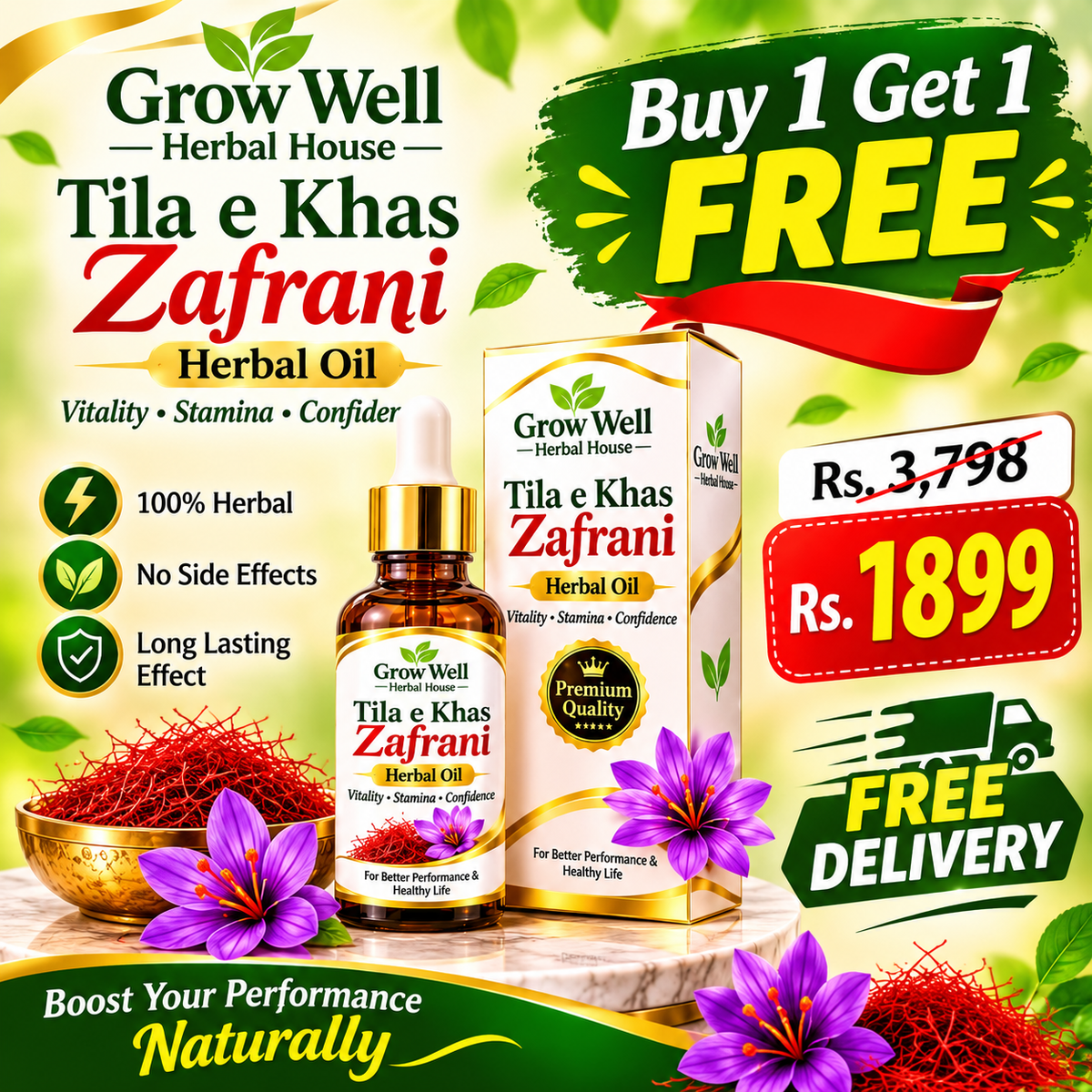 Tila e khas zafrani