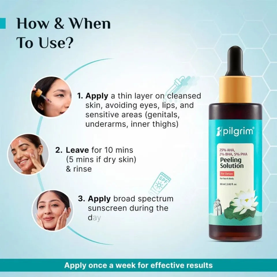 Pilgrim Peeling Solution BUY 1 GET 1 FREE